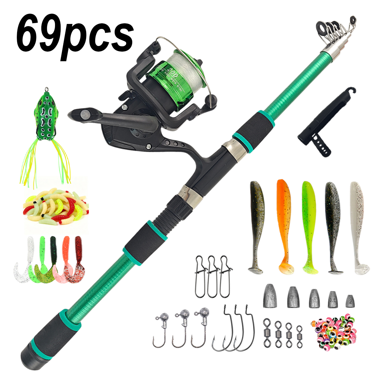 Fishing Equipment Online - Fishing Pole Set Full Kits With