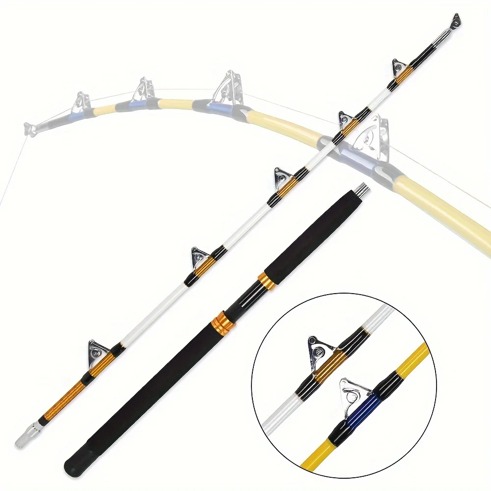 Carbon Fishing Rod - KEEHOME Trolling Rod 2-Section Saltwater Offshore
