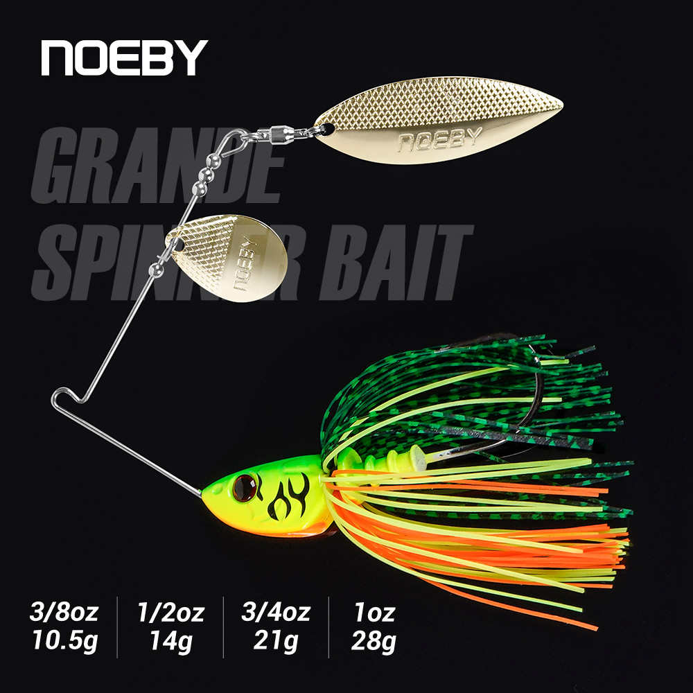 Noeby Spinnerbait 10.5g 14g 21 - огляд і ціна Jig Head Lure