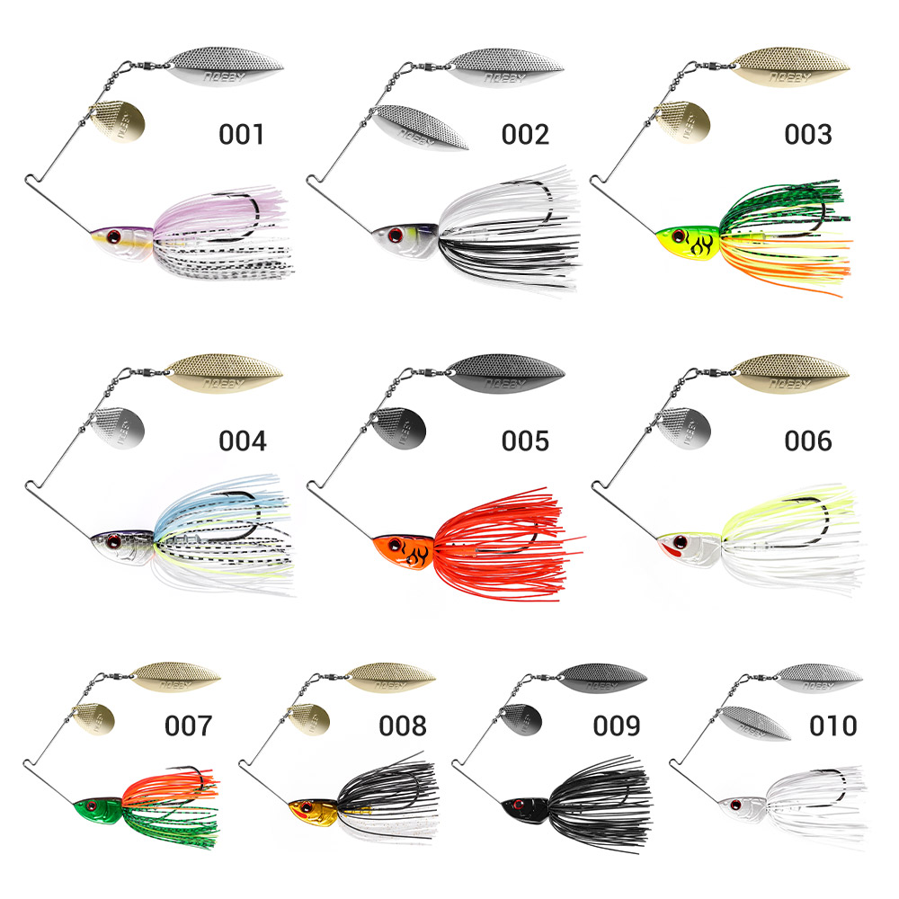 Noeby Spinnerbait 10.5g 14g 21 - огляд і ціна Jig Head Lure