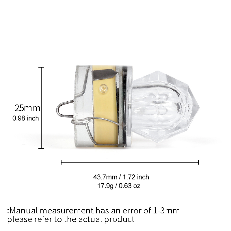 10 pieces/pack LED deep-sea lu - огляд і ціна Fishing Equipment In English