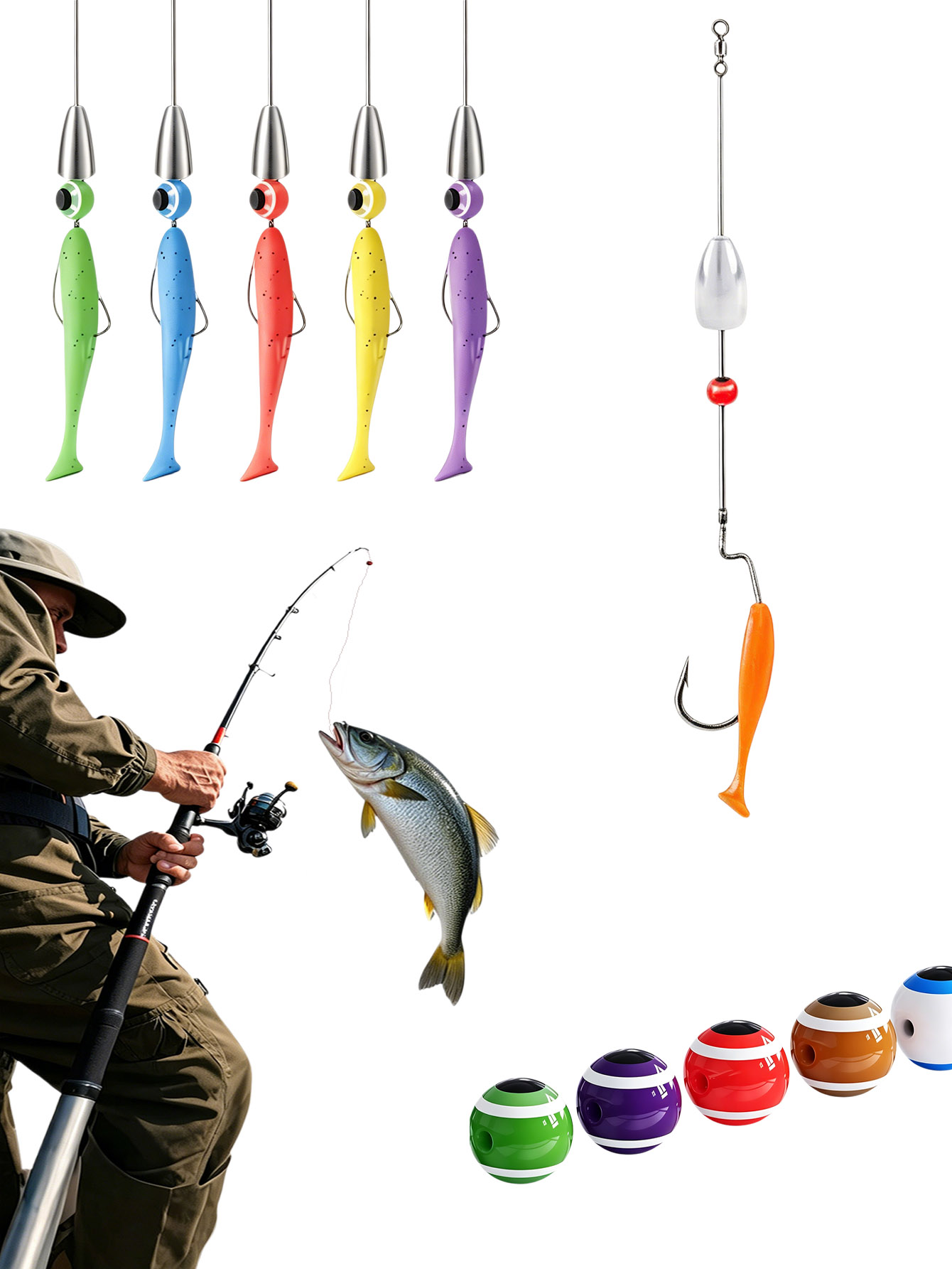 1.8m Telescopic Fishing Rod Co - огляд і ціна Fishing Equipment Online