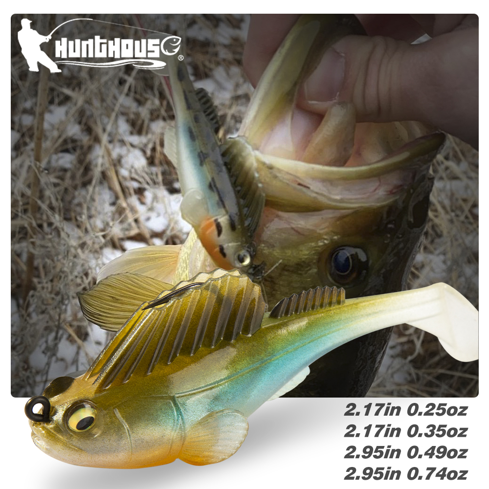 Hunthouse Fishing Lure Soft Ba - огляд і ціна Jig Head Lure