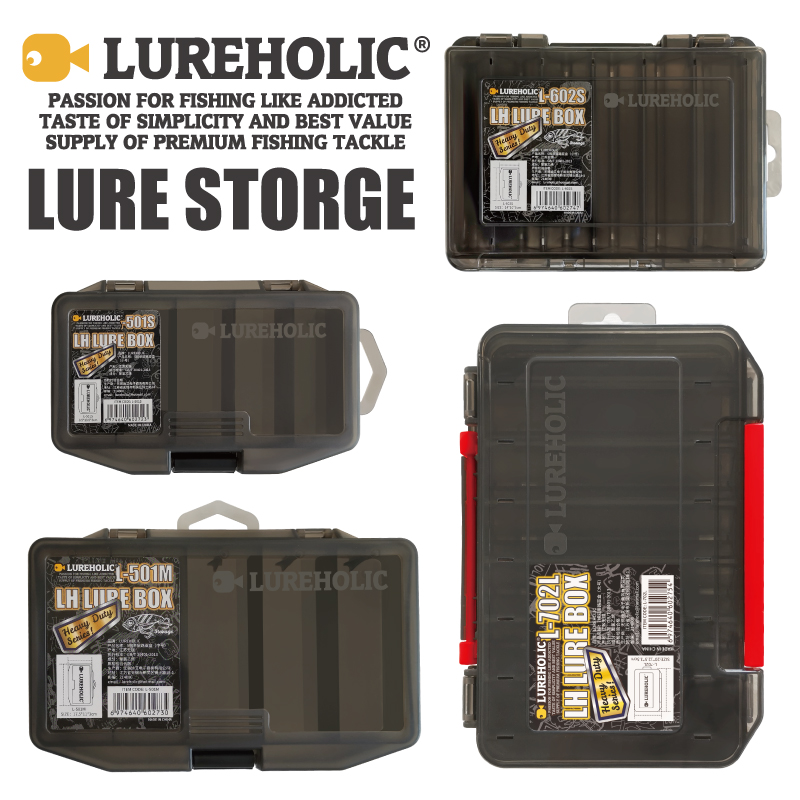 LUREHOLIC Lure Box FishingTack - огляд і ціна Jig Head Lure