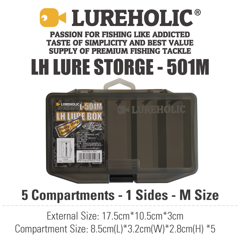 LUREHOLIC Lure Box FishingTack - огляд і ціна Jig Head Lure