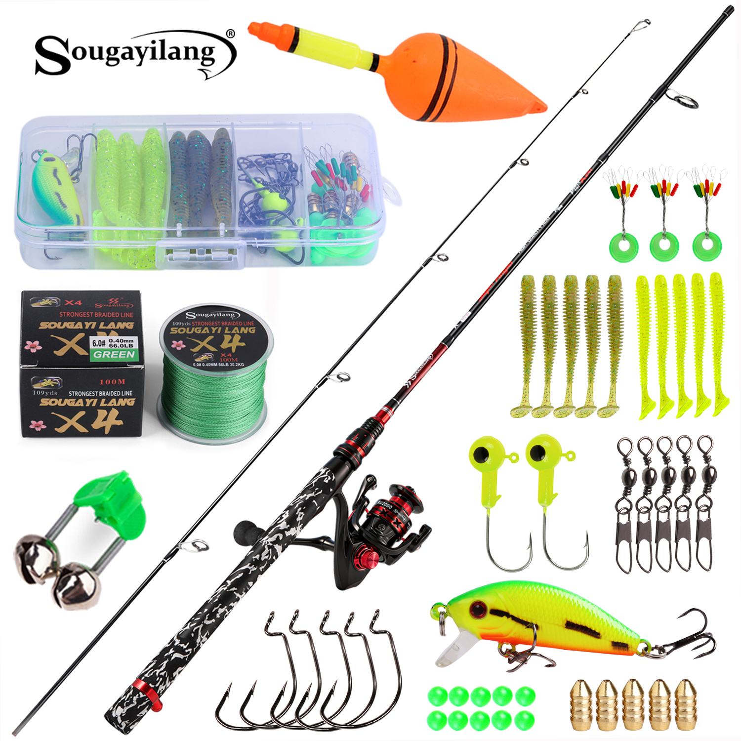 Sougayilang Spinning Fishing R - огляд і ціна Fishing Equipment Online