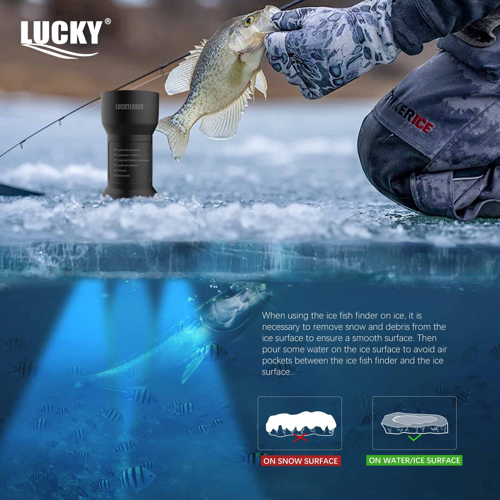 Portable Sonar Fish Finders Fi - огляд і ціна Fishing Equipment In English