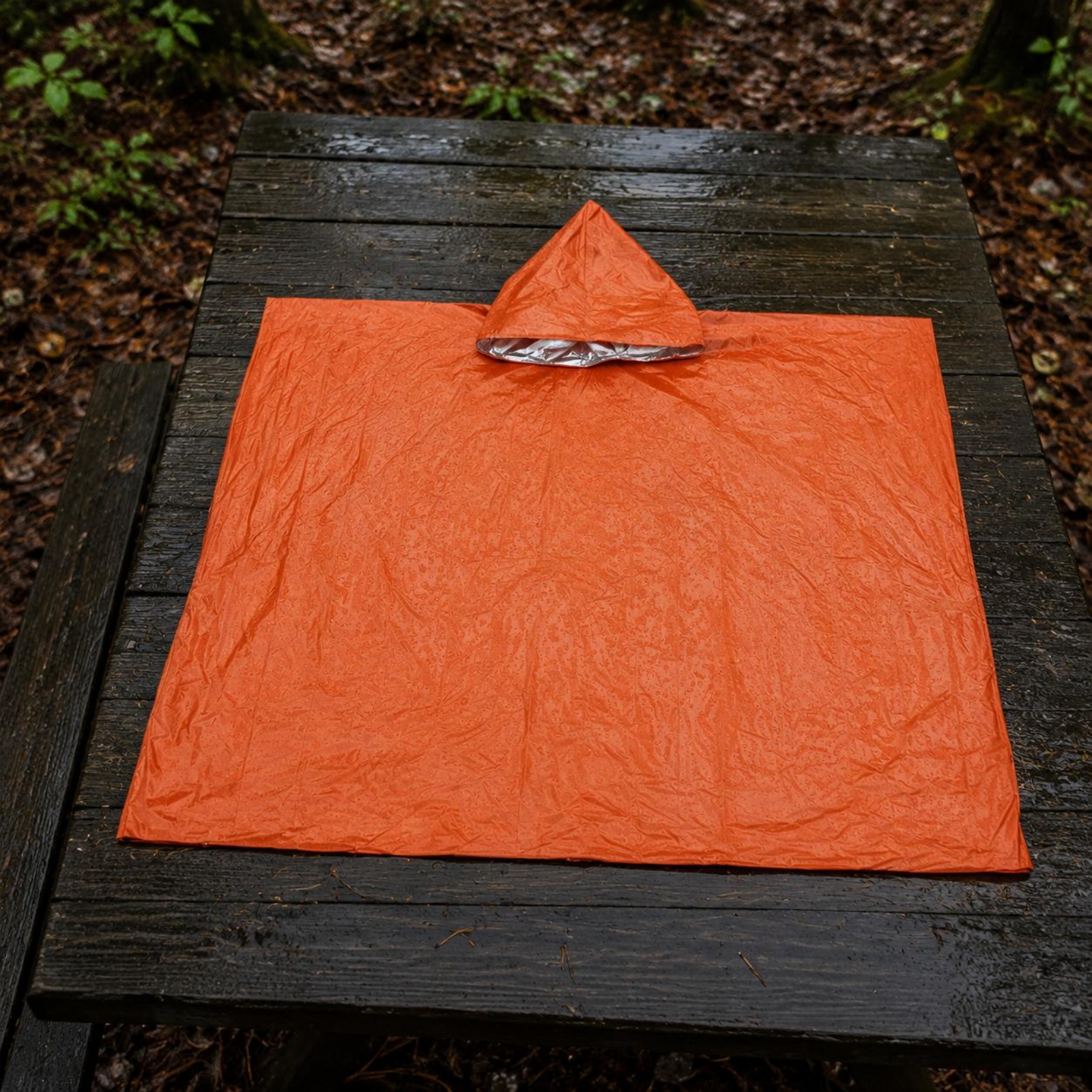 PE Foil Rain Poncho Waterproof - огляд і ціна Fishing Gear