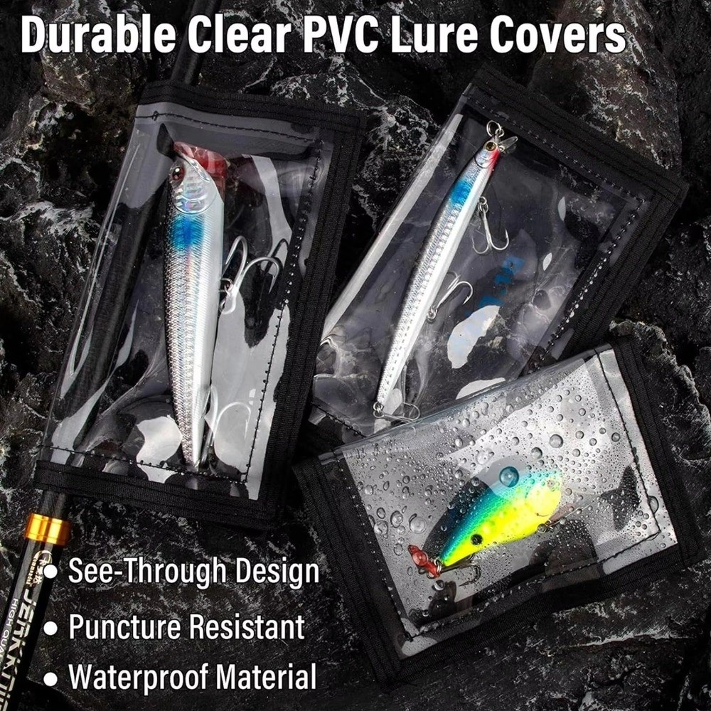 PVC Fishing Lure Cover Storage - огляд і ціна Fishing Rod Wrap Tape