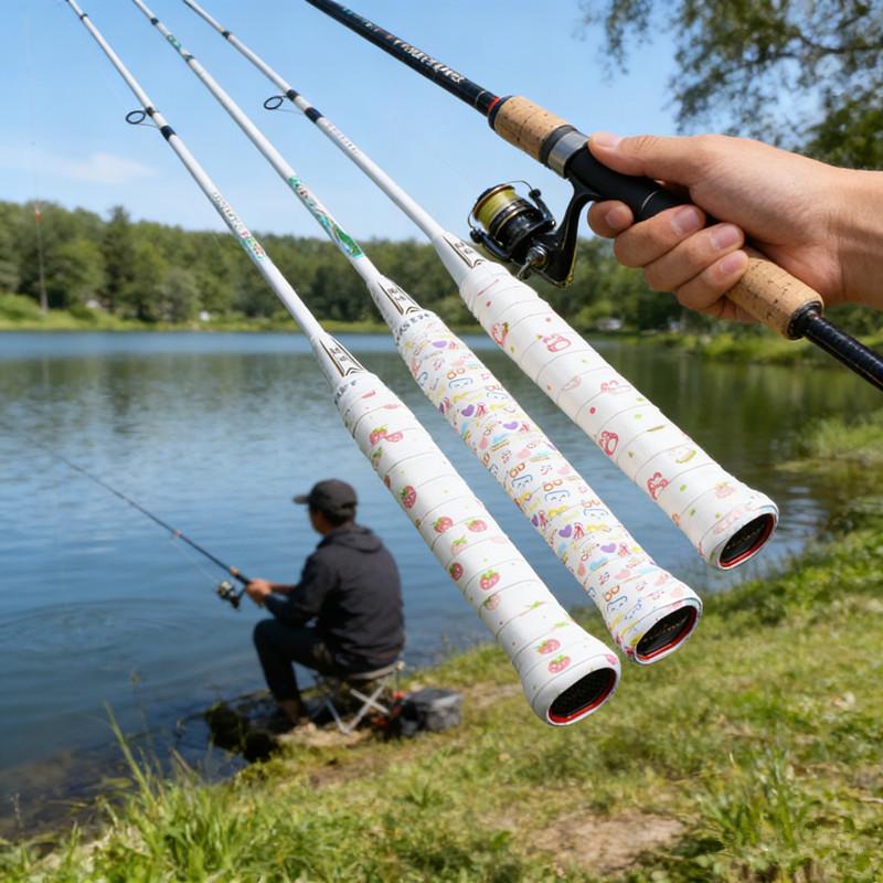 1Pc Gradient PU Racket Grip Ta - огляд і ціна Fishing Rod Wrap Tape
