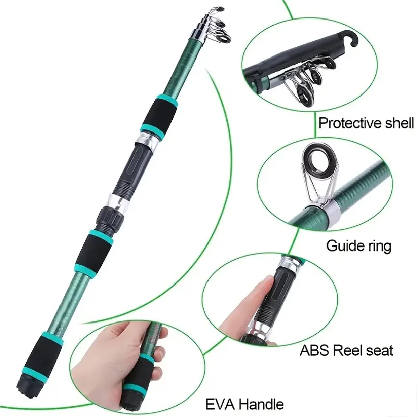 Fishing Pole Set Full Kits Wit - огляд і ціна Fishing Equipment Online