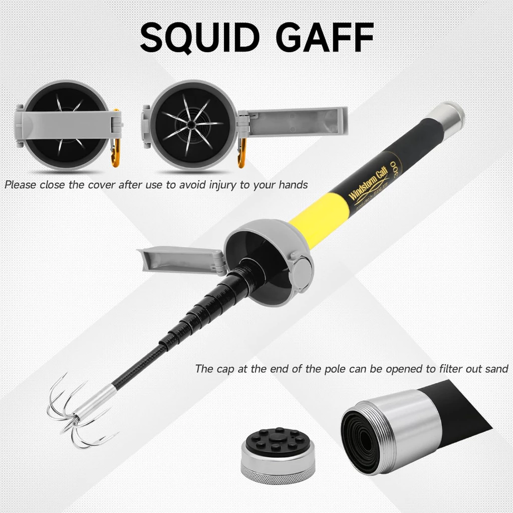 SANLIKE Fishing-Squid Gaff 3M/ - огляд і ціна Carbon Fishing Rod