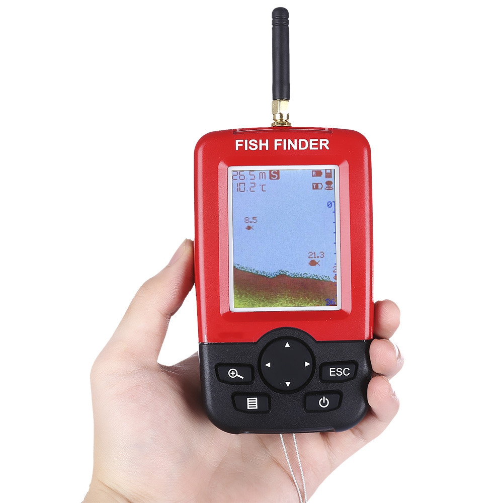 100M Portable Sonar Fish Finde - огляд і ціна Fishing Equipment In English