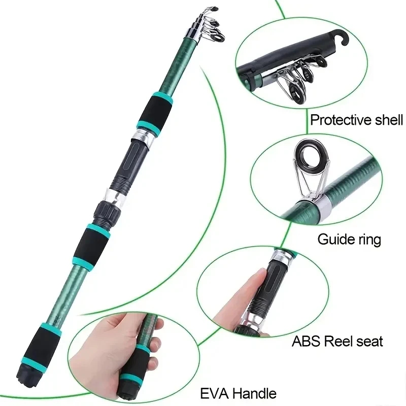Fishing Pole Set Full Kits Wit - огляд і ціна Fishing Equipment Online