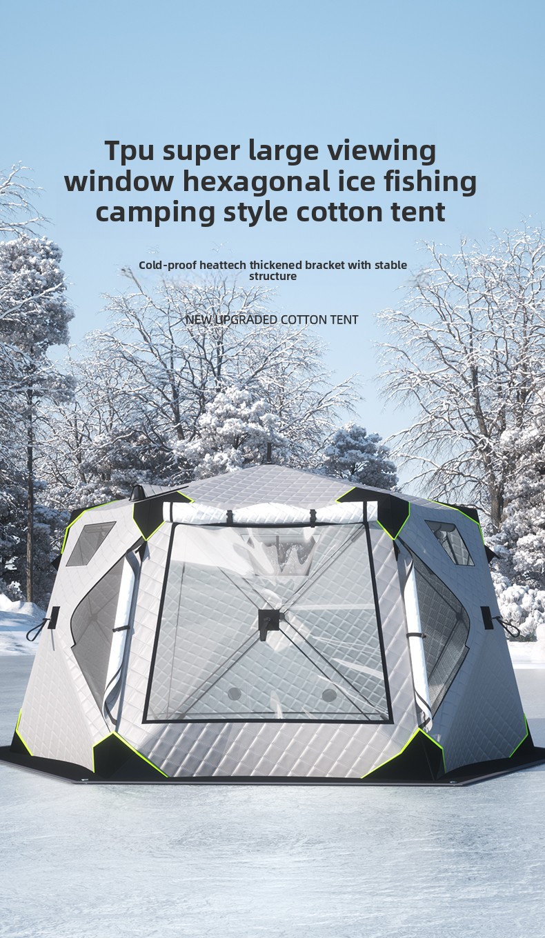 Ice Fishing Tent 260/330cm Thi - огляд і ціна Fishing Equipment You Need