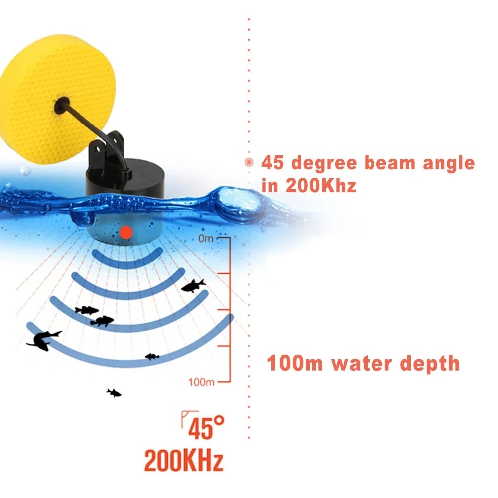 Wireless Sonar Detection Fish  - огляд і ціна Fishing Equipment In English