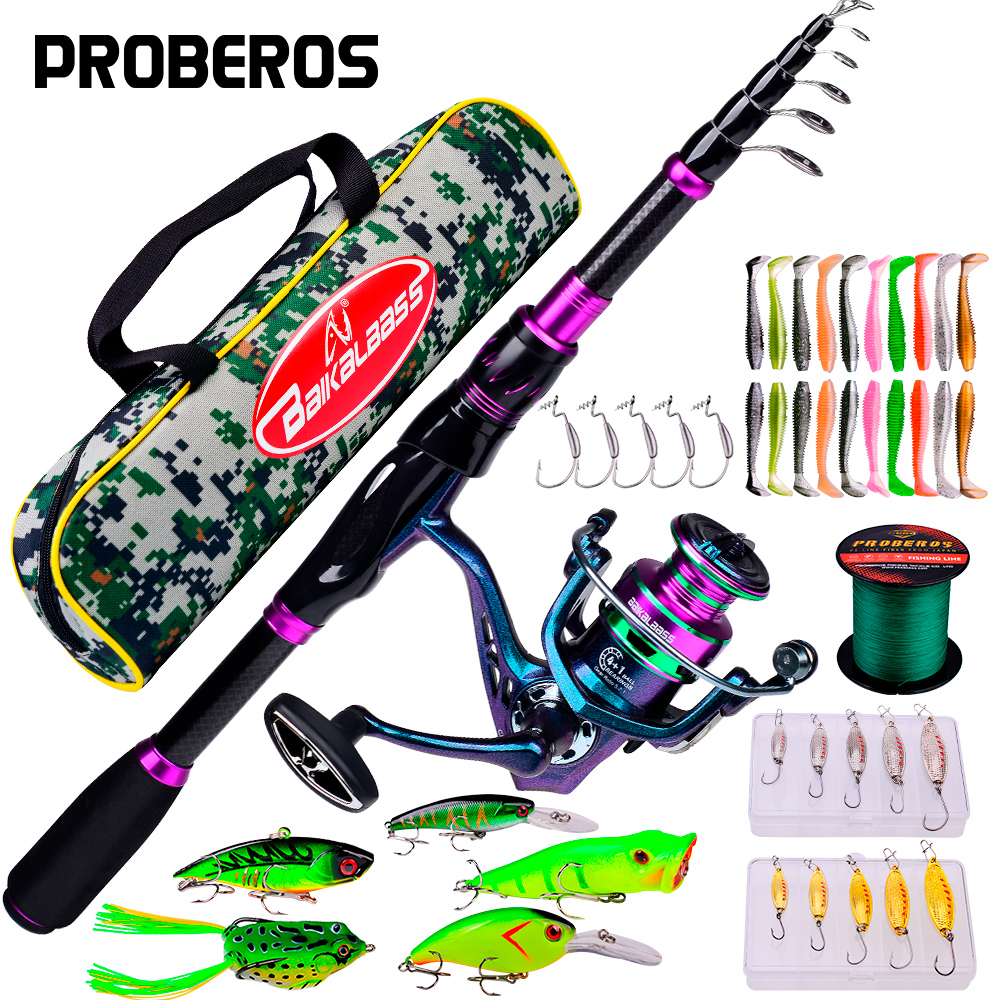 PROBEROS 2.1m Baitcasting/Spin - огляд і ціна Fishing Equipment Online