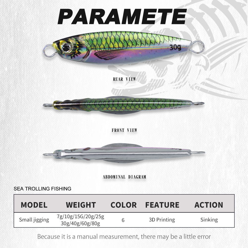 Hunthouse Metal Jig Fishing Lu - огляд і ціна Jig Head Lure