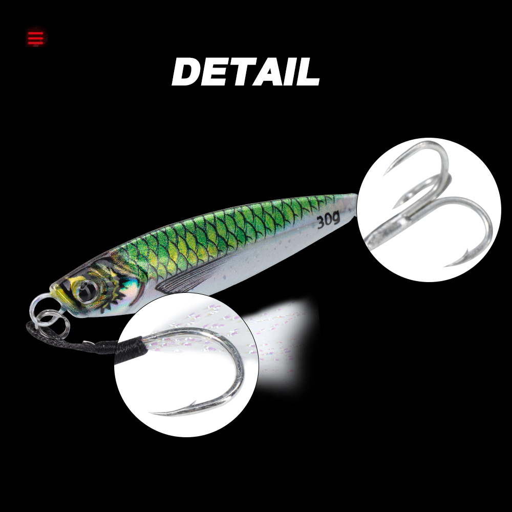 Hunthouse Metal Jig Fishing Lu - огляд і ціна Jig Head Lure