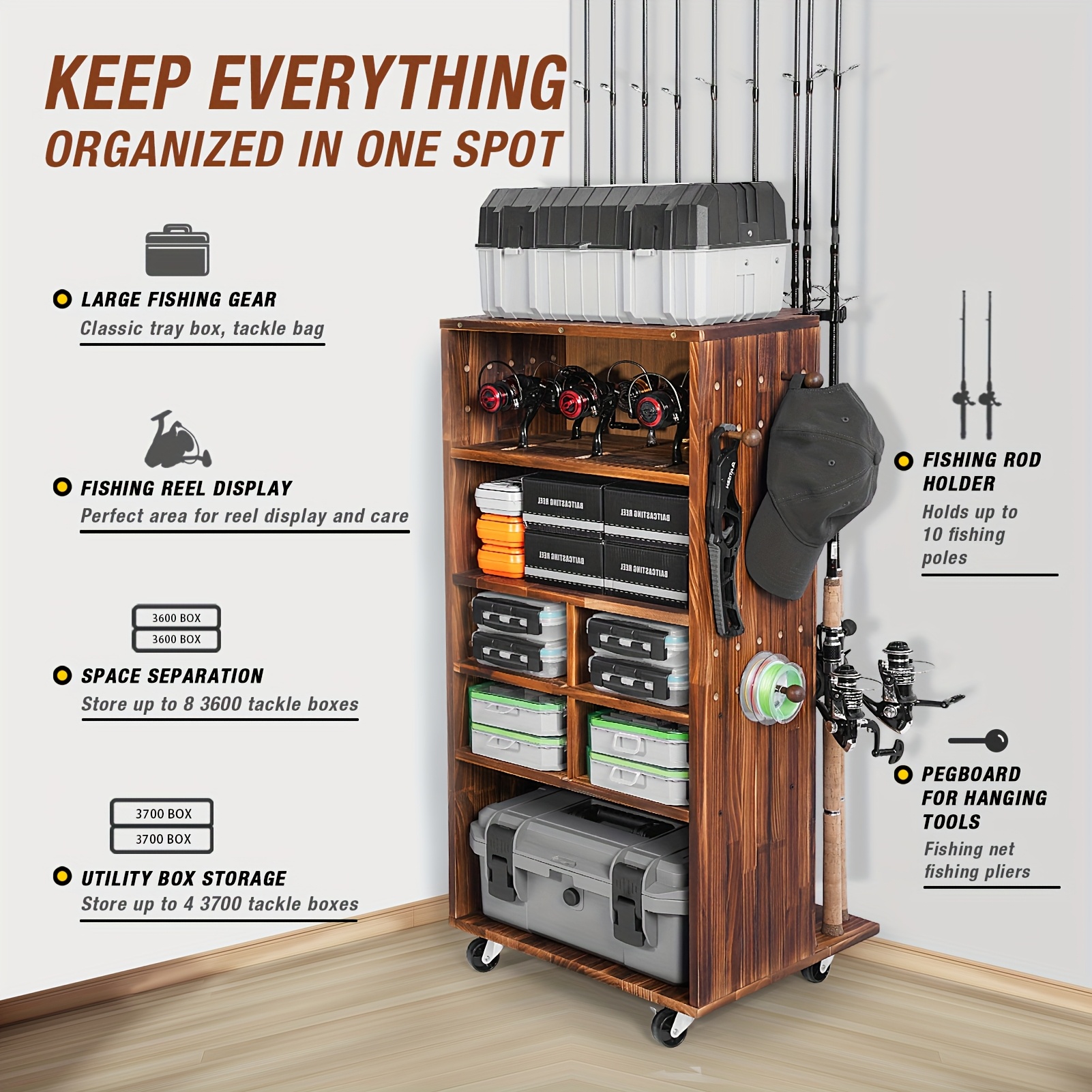 Ghosthorn Fishing Rod Holders  - огляд і ціна Carbon Fishing Rod