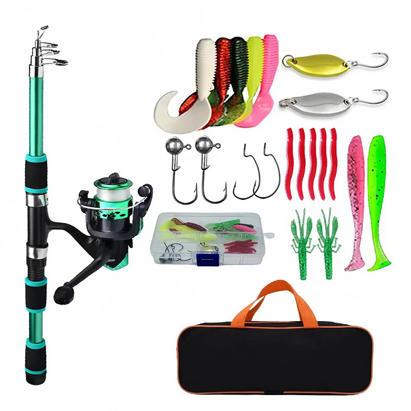 Fishing Pole Set Full Kits Wit - огляд і ціна Fishing Equipment Online