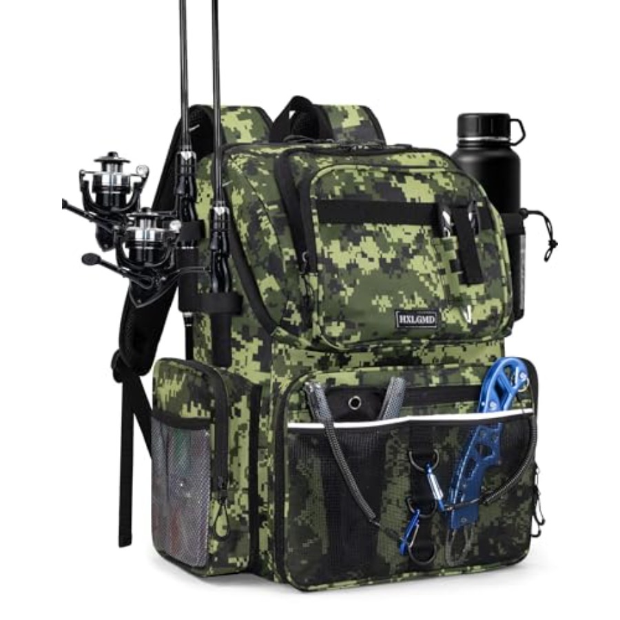 Fishing Backpack with Rod Hold - огляд і ціна Fishing Gear
